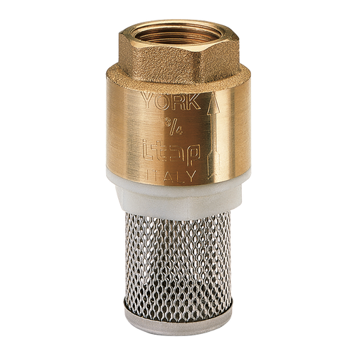 2.1/2" Bsp Fem Brass York Foot Valve