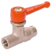 3/4"Bspf X 18Mm 12Mm Od Ball Valve 2/2 With Push-In