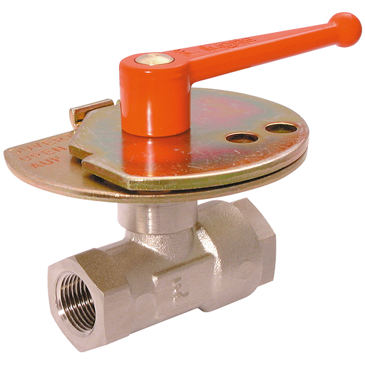 3/8"Bspf X 10Mm Od Ball Valve Ni Plated