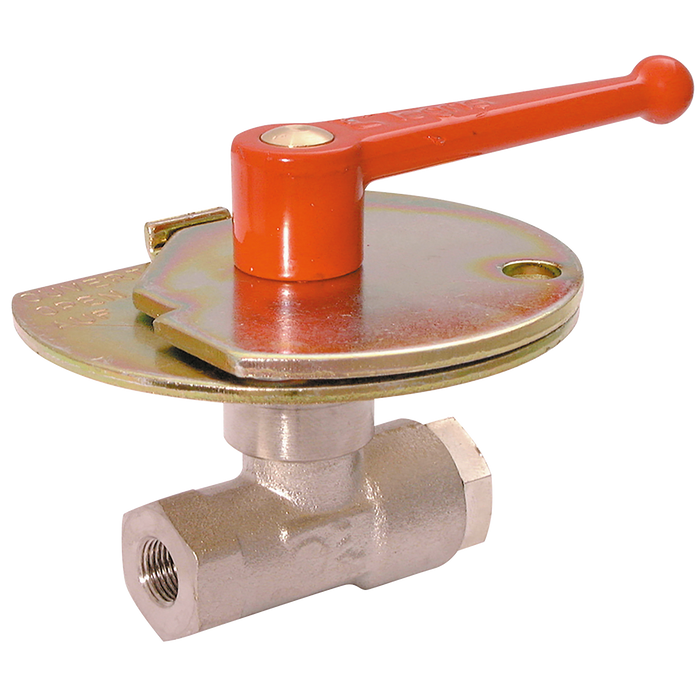 1/2"Bspf X 13Mm Od Ball Valve Ni Plated