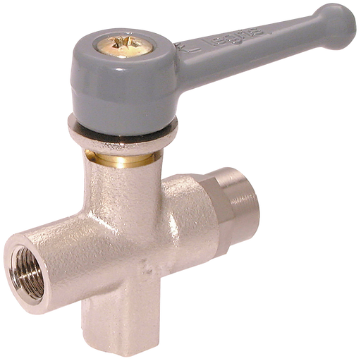 3/8"Bspf X 9Mm Od Bal Valve Ni Plated