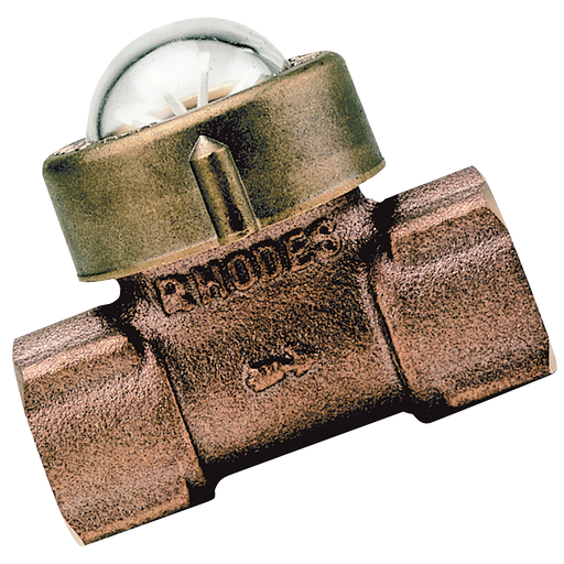 1" Bspp Gun Metal Flow Indicator