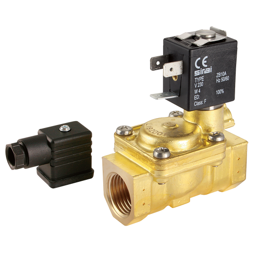 1/2" 2/2 Nc Solenoid Valve 110V 50Hz