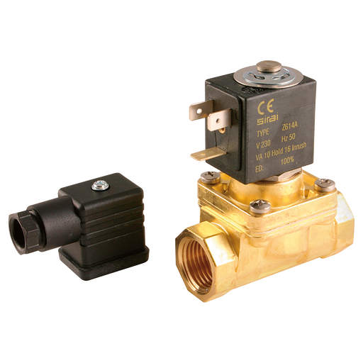 1" 2/2 Nc Steam/Water Valve 110V 50Hz