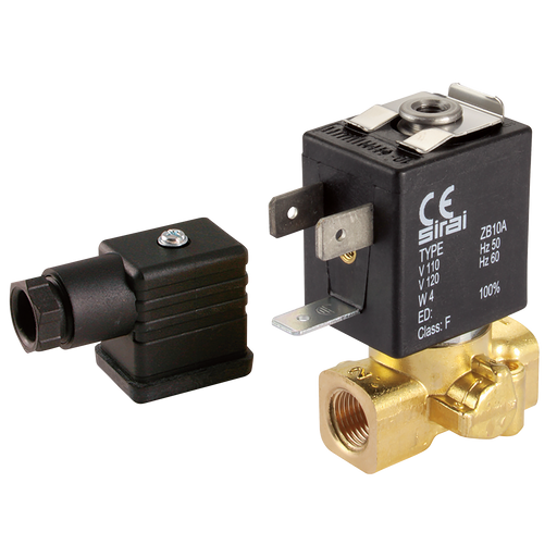 1/4" Bsp 3/2 Nc Solenoid Valve 110V 50Hz