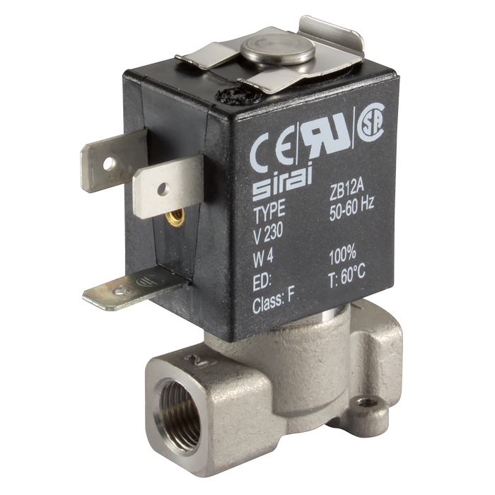 3/8" 2/2 Nc St. St Sol Valve 230V 50Hz