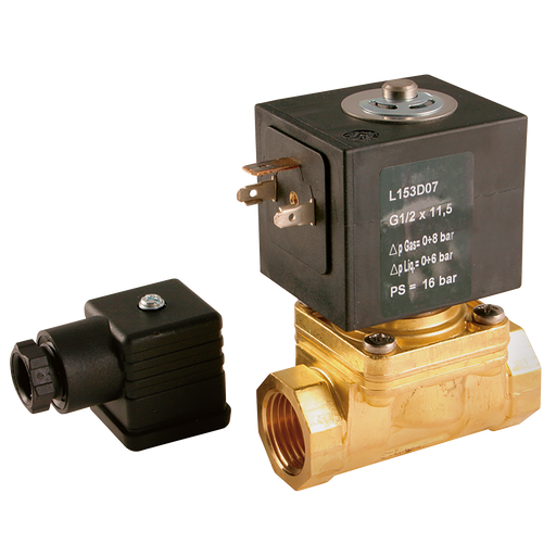1/2" Bsp 2/2 Nc Solenoid Valve 230V 50Hz