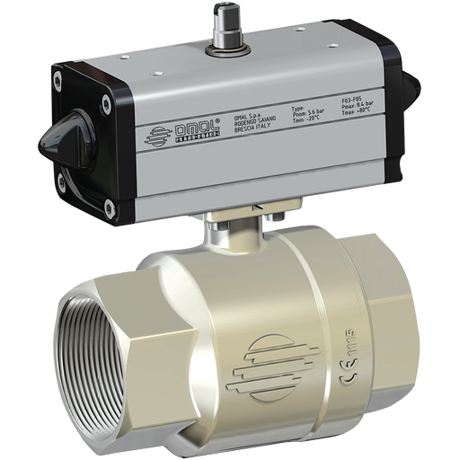 1.1/2" Bsp Double Acting Ball Valve