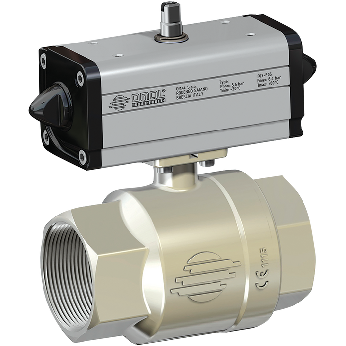 1/2" Bsp Double Acting Ball Valve