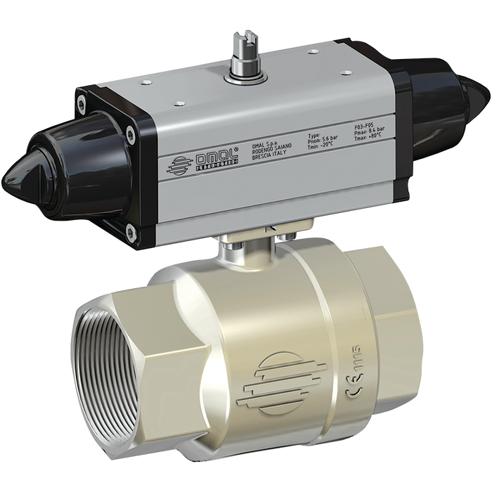 Omal 2" Single Acting Ball Valve