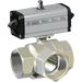 3/8" Bsp Fem Double Acting 3-Way L-Port