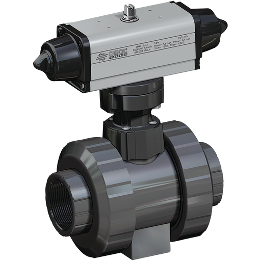 Dn32 Sgle.Act.Pvc B.Valve Pneu.Act.