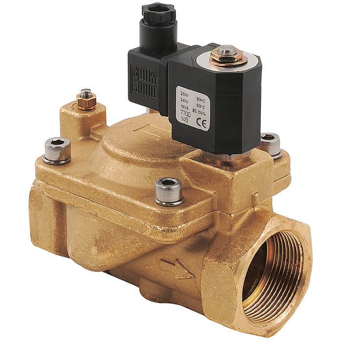 1.1/2" N/O 2/2 Solenoid Valve 24V Dc
