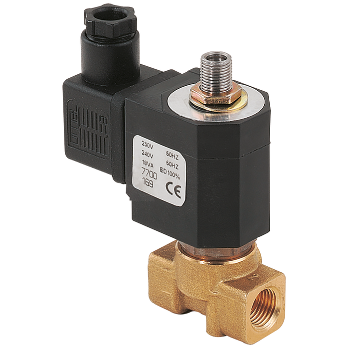 1/8" 3/2 N/C 24Vdc Solenoid Valve