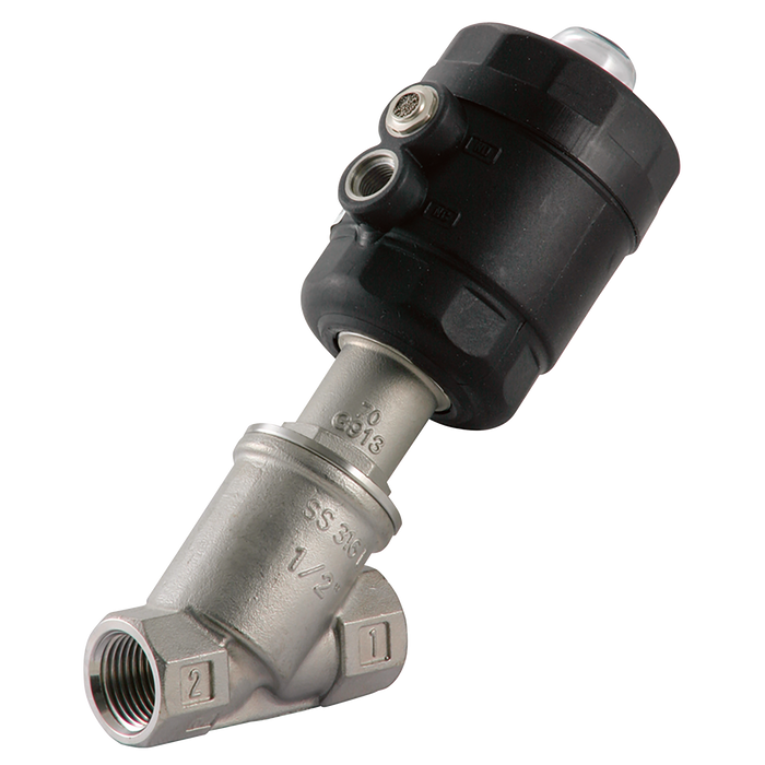 1/2" Compact 2 Way No Stainless Steel