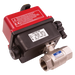 1.1/2" Brass Elec Act B/Valve H.P. H.V.