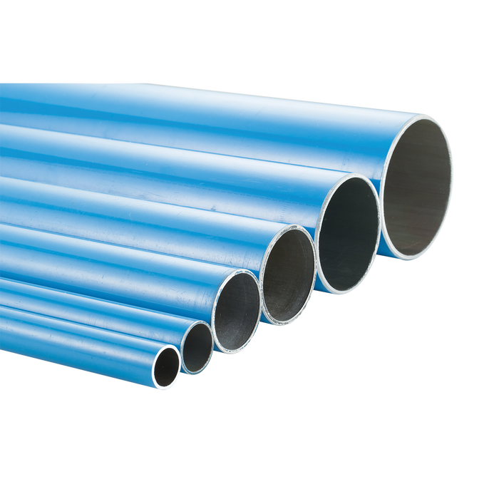 67Mm Blue Aluminium Airpipe Lugged 5.8M