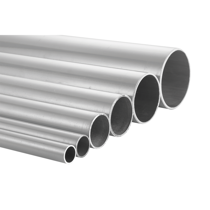 20Mm Grey Aluminium Airpipe Piping 5.8Mt
