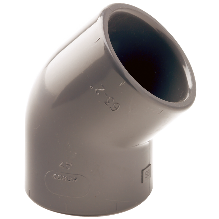225Mm Upvc 45¬∞ Elbow