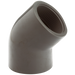 20Mm X 1/2" Upvc Plain/Thread 45¬∞ Elbow