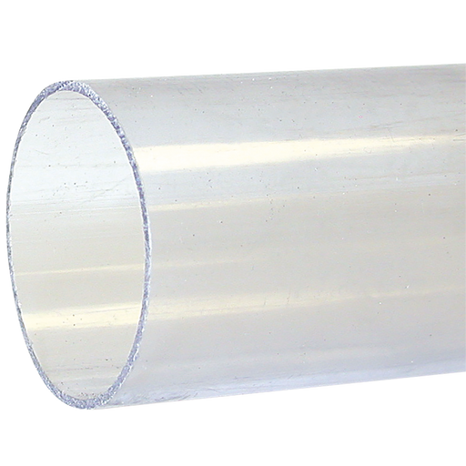 75Mm Od X 3.6Mm Clear Upvc Pipe 5M
