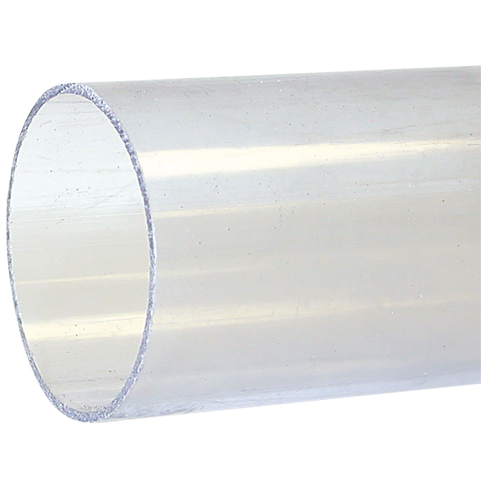 160Mm Od X 4.7Mm Clear Upvc Pipe 5M