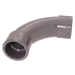 1/2" Id Solvent Bend 90 S/R Abs Lgrey