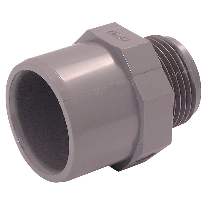 1/2" Id X 3/4" Od X 3/4" Bsp Upvcmale
