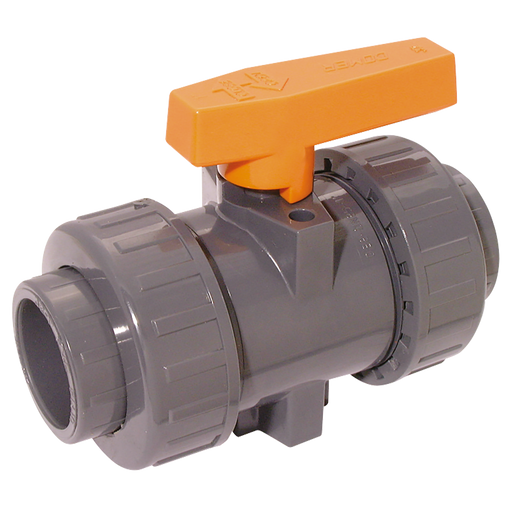 1.1/2" Id Abs Ball Valve Double Union