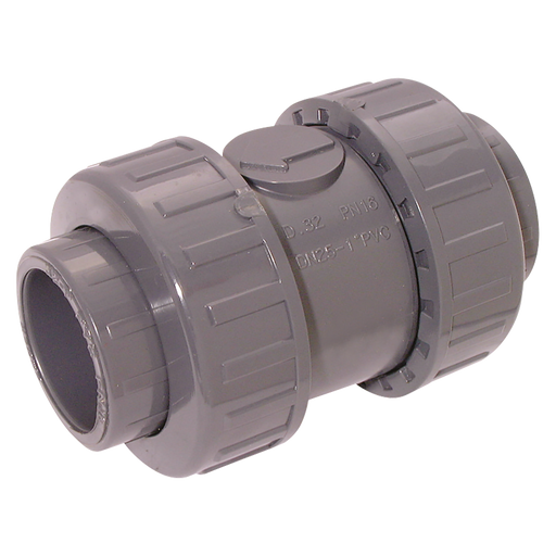 1.1/4" Id Abs Check Valve Double Union