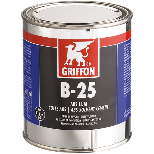 500Ml Tin Abs Solvent Cement