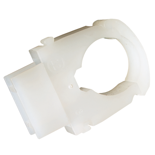 15Mm Od Fast Track Tube Clip White
