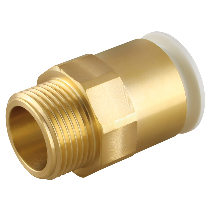 15Mm X 1/2" Brass Male Coupler