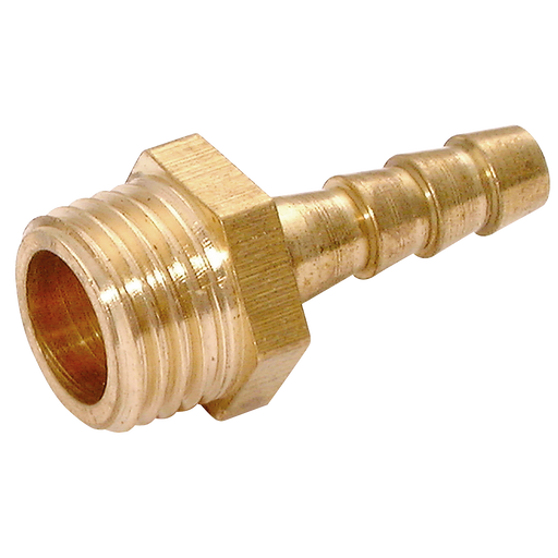 1" Bspp Male Straight Hose Tails, Brass