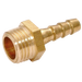 1" Bspp Male Straight Hose Tails, Brass