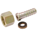 1/2" Bsp Fem X 1/2" Steel Plated F/F