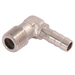 1/4" Bspt Male Elbow Hose Tails, Nickel Plated Brass