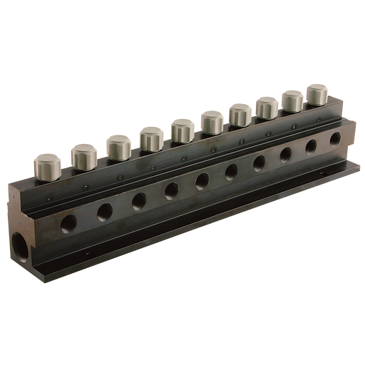 1/2" Npt In X 10 Way 1/4" Npt Out