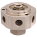 1 X 3/8" Bsp Male Inlet X 6 X 1/8" Bsp Female Outlets Rotating Joint