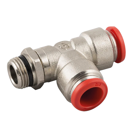 12Mm Od X 3/8" Bspt Male Sw Tee Pushin