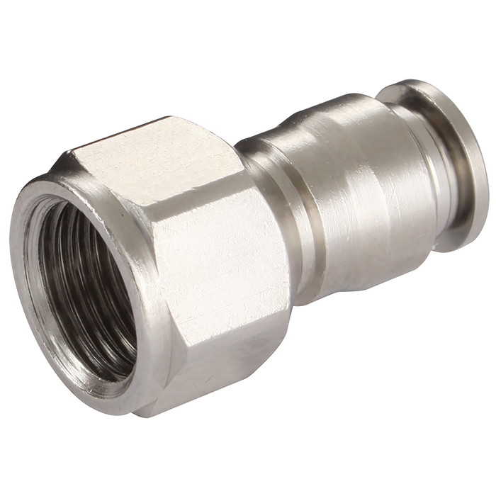 1/4" Od X 1/4" Npt Straight.Fem