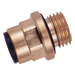 8Mm Od X 1/4" Brass Straightaight Adap