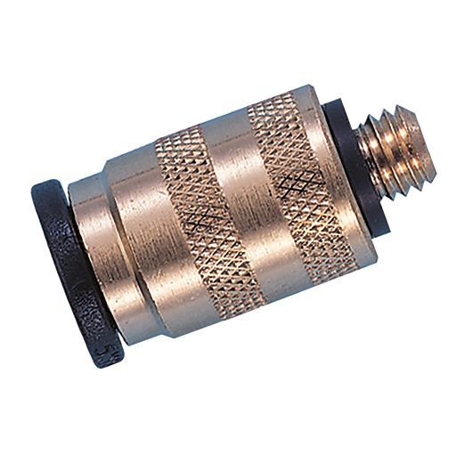 Straightt.Adap.Metric Brass Od6 M5
