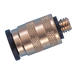 Straightt.Adap.Metric Brass Od4 M5