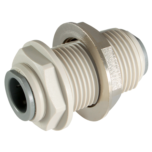 1/4" Od Tube Bulkhead Connector