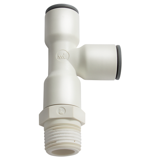 8Mm Od X 1/8 Bspt Male Liquifit Run Tee