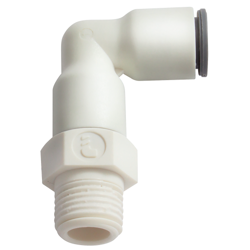 8Mm 1/4 Bspt Male Liquifit Stud Elbow