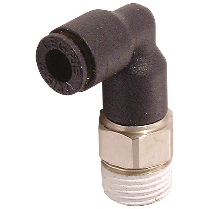 8Mm Od X 1/4" Ext.Male Stud Elbow