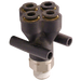6Mm X 1/4" Dble Y Piece Bspt