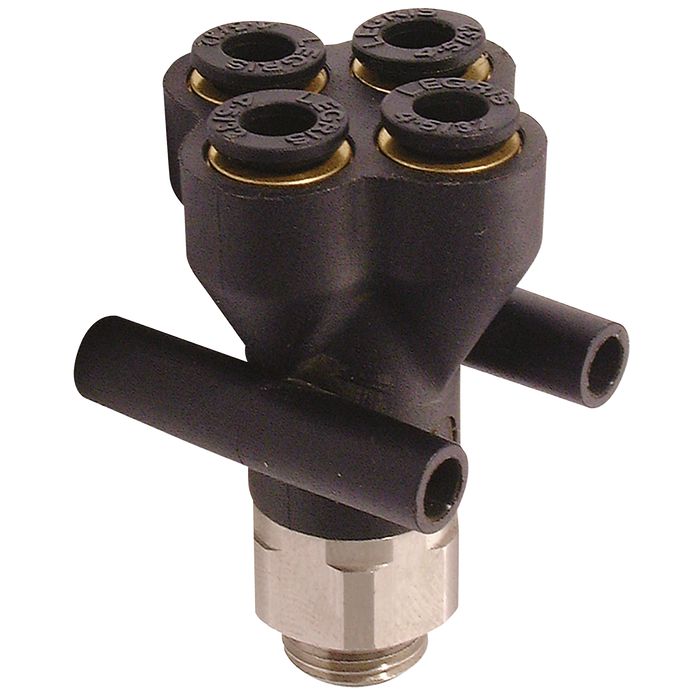 6Mm X 1/4" Dble Y Bspp